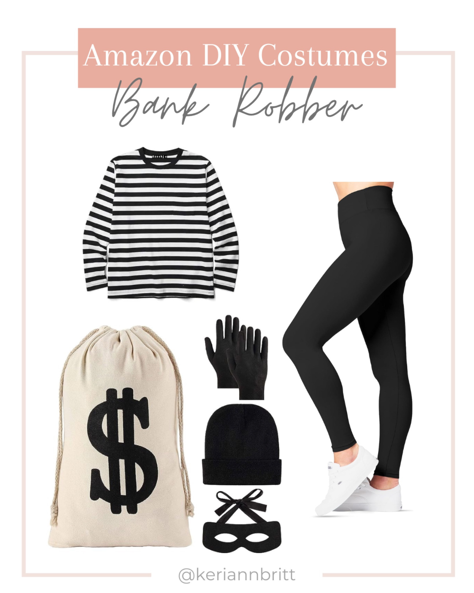 Amazon DIY Halloween Costume: Bank Robber

DIY costume / Halloween costume / women’s Halloween costume / adult Halloween / costume ideas / last minute costume / Amazon Halloween / easy costume idea 

#LTKstyletip #LTKSeasonal #LTKHalloween