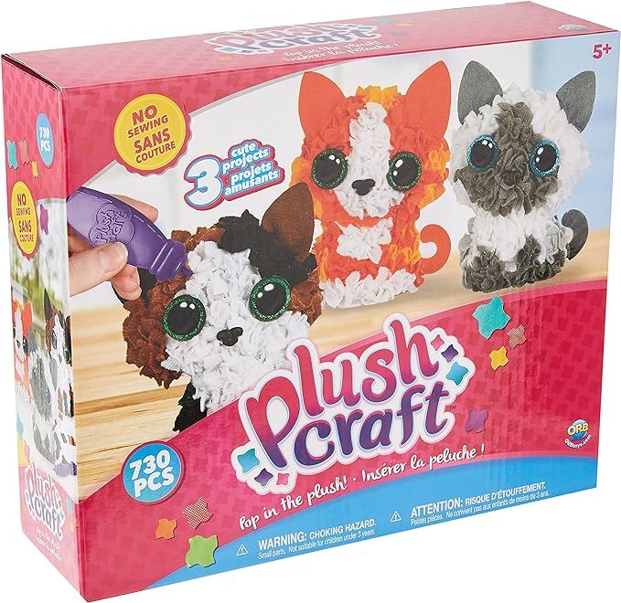 Orb 74661 The Factory Plushcraft Kitten Club 3D Soft Craft, 730 pieces | Amazon (US)