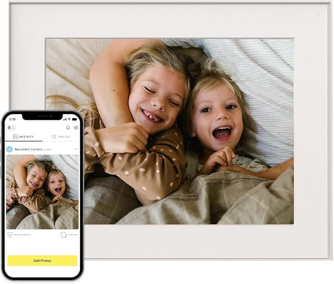 Aura Walden 15" WiFi Digital Picture Frame | Wirecutter's Best Digital Frame for Gifting | Send P... | Amazon (US)