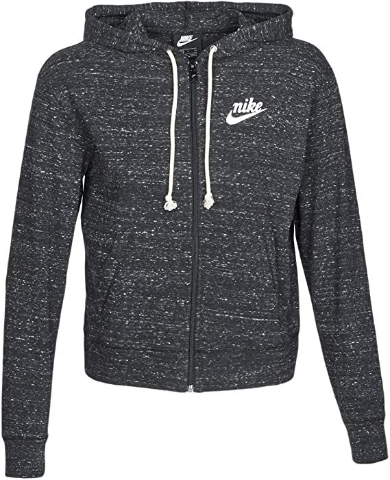 Nike Women's Sportswear Gym Vintage Full-Zip Hoodie | Amazon (US)