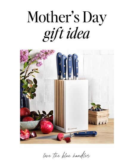 Mother's Day gift idea: blue Wusthof knife set. 

Finally someone decided to make knives in blue- perfect for chinoiserie lovers and the grandmillenial/coastal decor obsessed. 

Mother's Day gift idea, gifts for her, gifts for mom, kitchen style, kitchen finds, knife set, modern coastal, blue kitchen finds

#LTKHome #LTKStyleTip #LTKGiftGuide