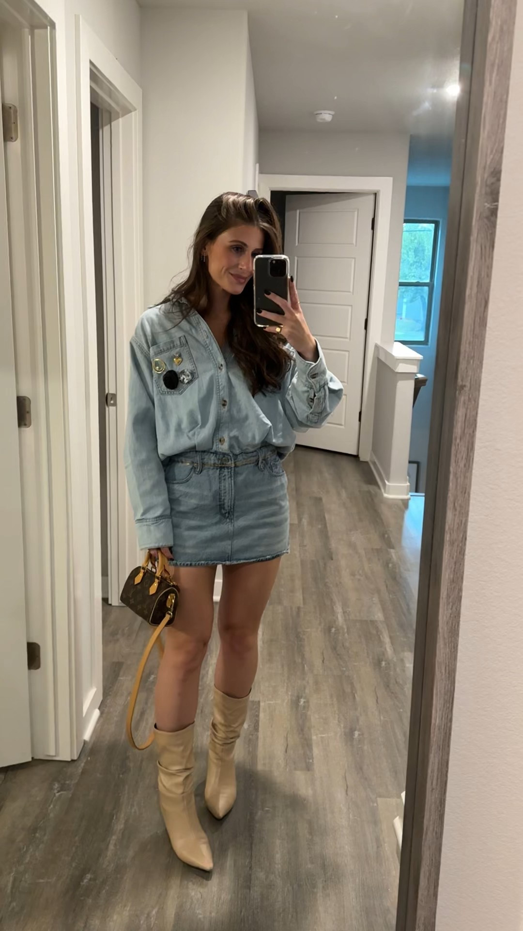 Gameday fit!! ❤️🏈 pro styling tip - use your earrings as pins!! 

#LTKStyleTip #LTKSeasonal #LTKActive