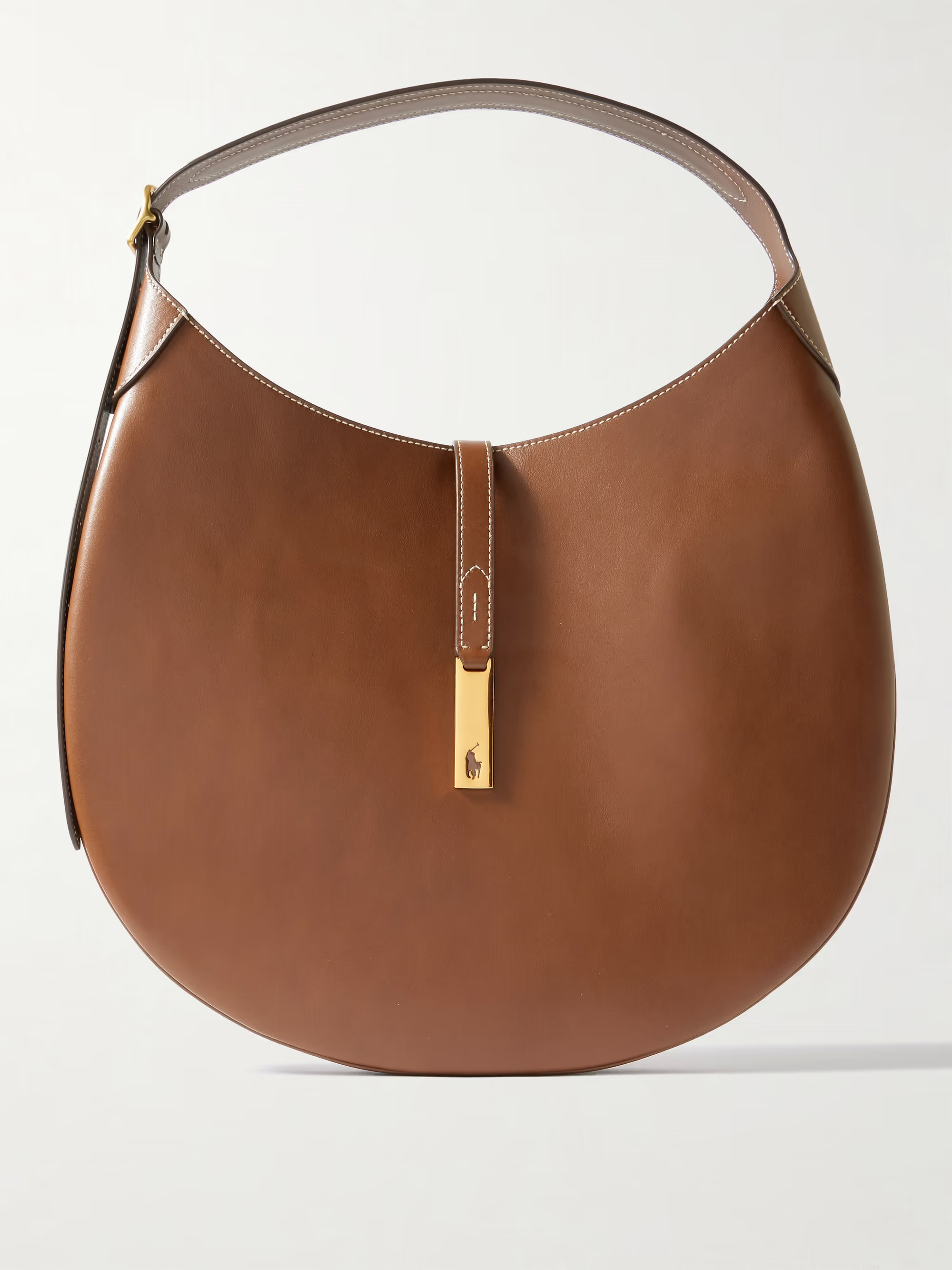 Polo ID embellished leather shoulder bag | NET-A-PORTER (UK & EU)