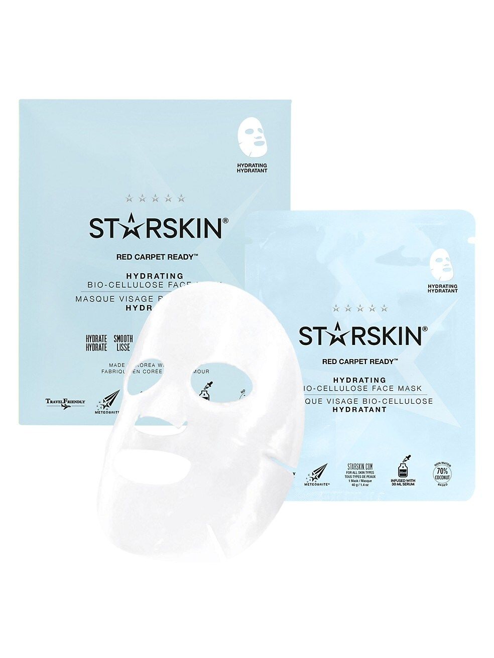 Red Carpet Ready™ Hydrating Bio-Cellulose Face Mask | Saks Fifth Avenue