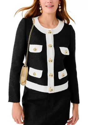 Lilly Pulitzer Women's Clydie BouclÃ© Jacket, 12 | Belk