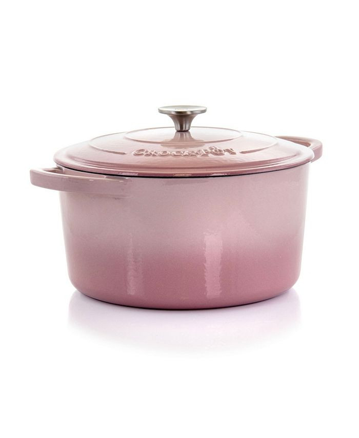 Crock-Pot Artisan 7 Quart, 2 Piece Enameled Dutch Oven Set with Lid & Reviews - Cookware - Kitche... | Macys (US)