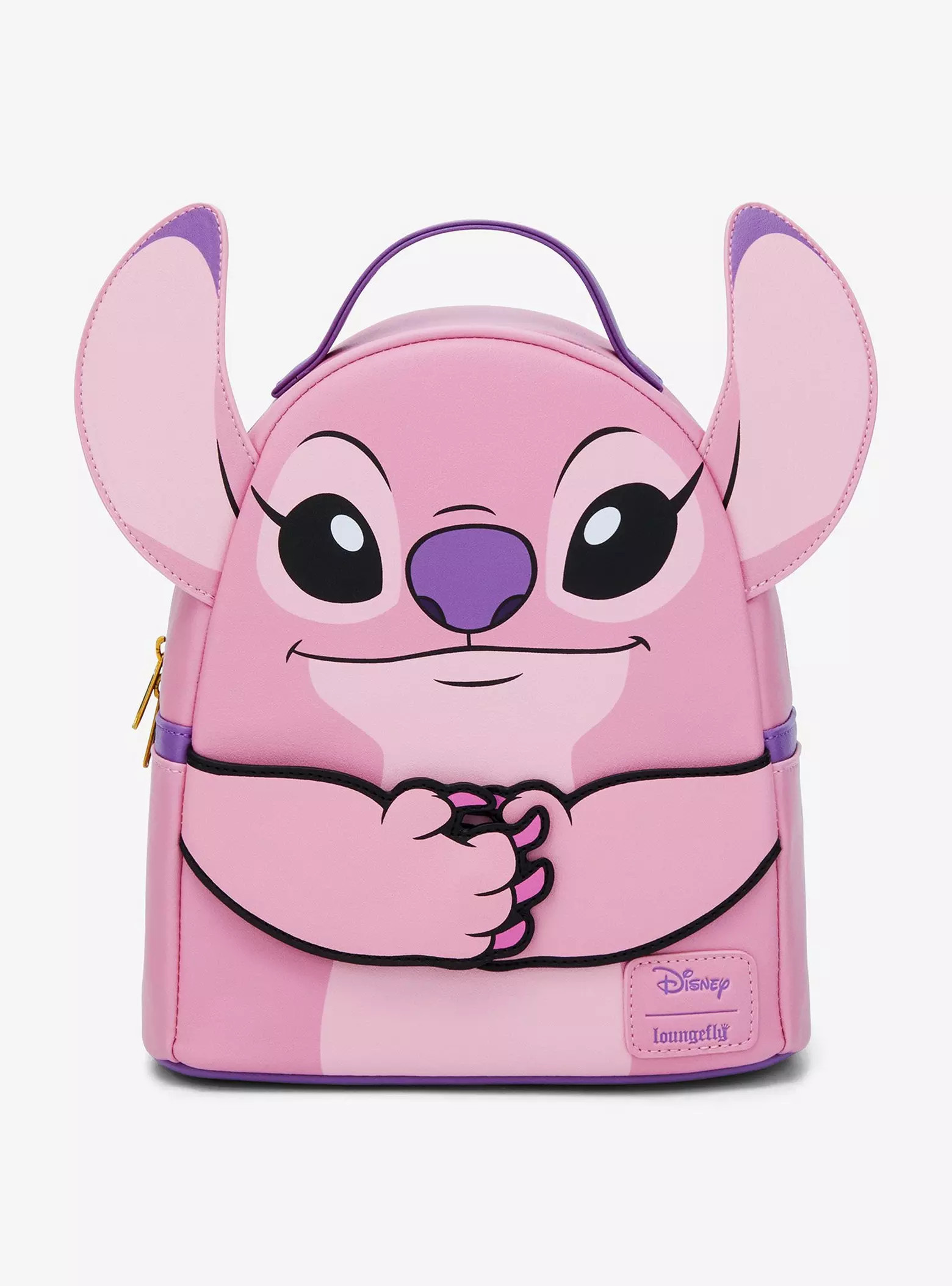 Loungefly Disney Stitch Angel Magnetic Hands Mini Backpack | Hot Topic