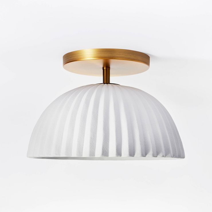 Scalloped Semi-Flush Mount Ceiling Light - Threshold™ designed with Studio McGee | Target