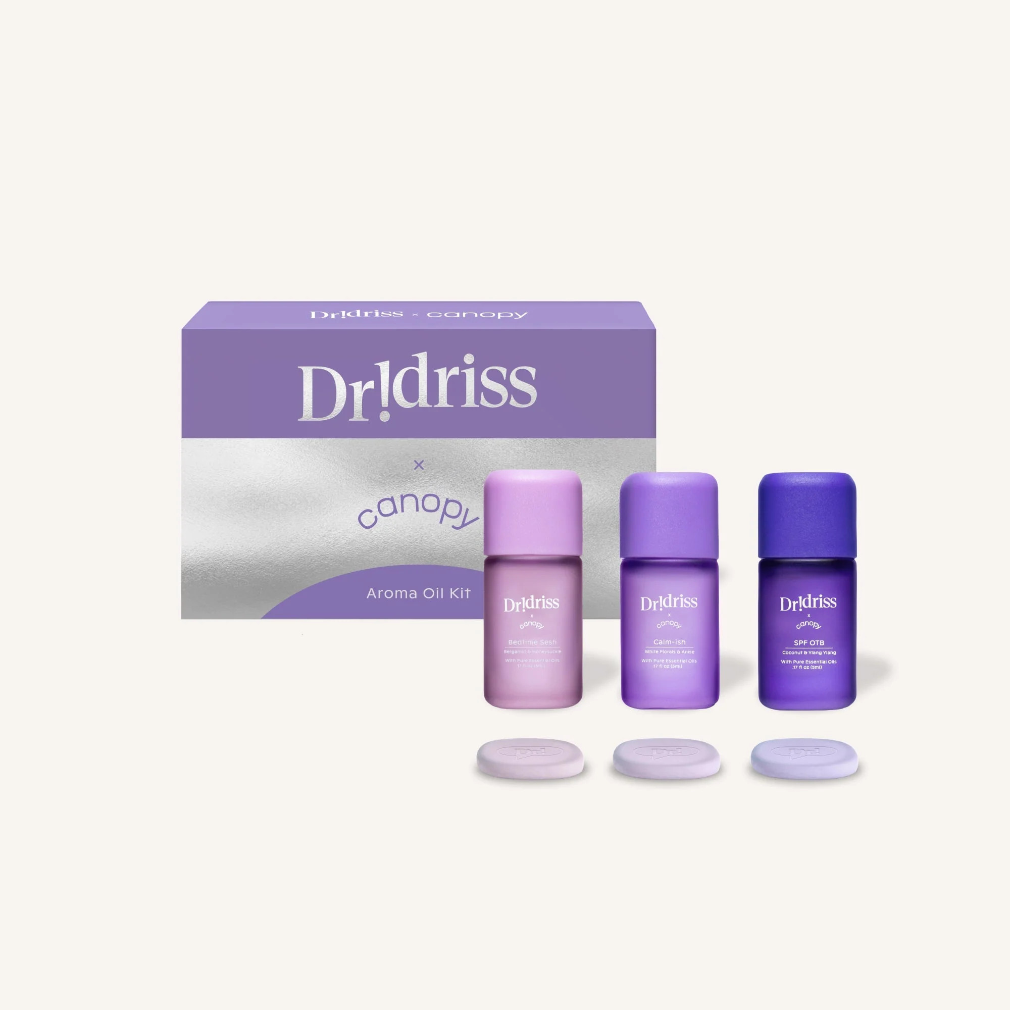 Dr. Idriss Aroma Kit | Essential Oil Aromas for Diffuser | Canopy (getcanopy.co)