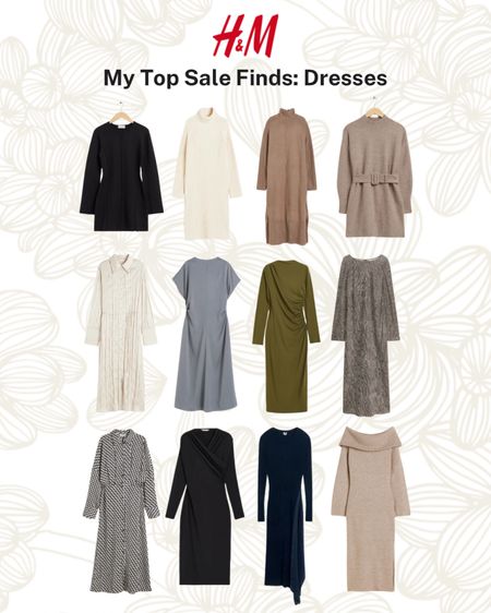 Top Sale finds for H&M dresses for winter 

#LTKstyletip #LTKfindsunder50 #LTKsalealert