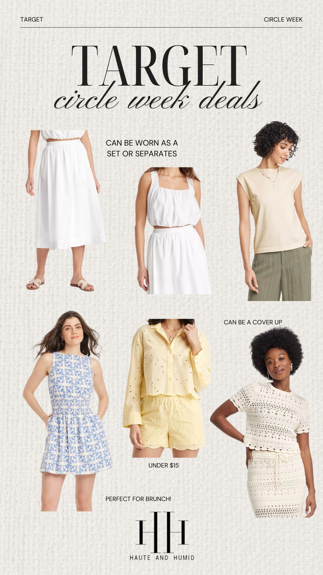 Target Circle Week Deals. These are my favorite resort wear pieces!

#LTKStyleTip #LTKFindsUnder50 #LTKOver40