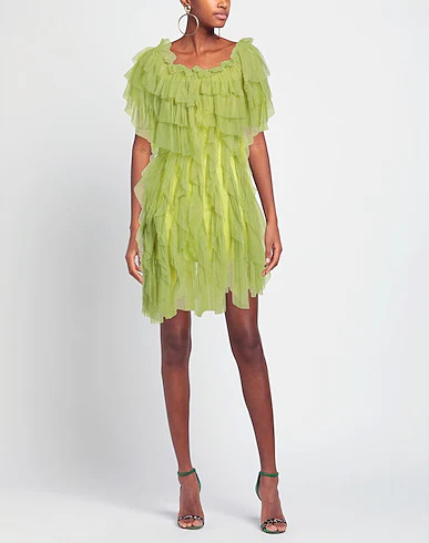 ANIYE BY  | Lime green Women‘s Midi Dress  | YOOX | YOOX (US)