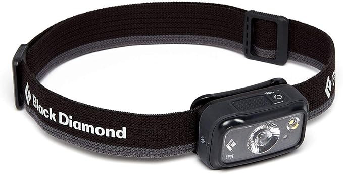 BLACK DIAMOND Spot 350 Headlamp | 350 Lumens | IPX8 Waterproof | PowerTap Instant Brightness | Co... | Amazon (US)