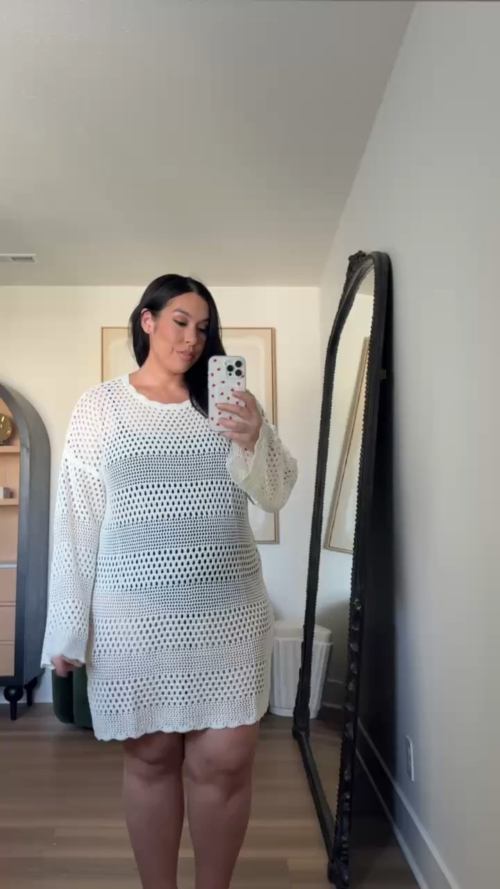 I really like the length on this crochet coverup! 20% off now! Amazon midsize spring/summer/vacation haul! 
-
-
-
Midsize, Swimwear, Dress, Spring Haul, Spring OOTD, Summer Haul, Summer OOTD, Resortwear, Vacation, Midsize finds, Midsize Haul, Spring Break, Tropical finds 



#LTKootd #LTKSeasonal #LTKMidsize