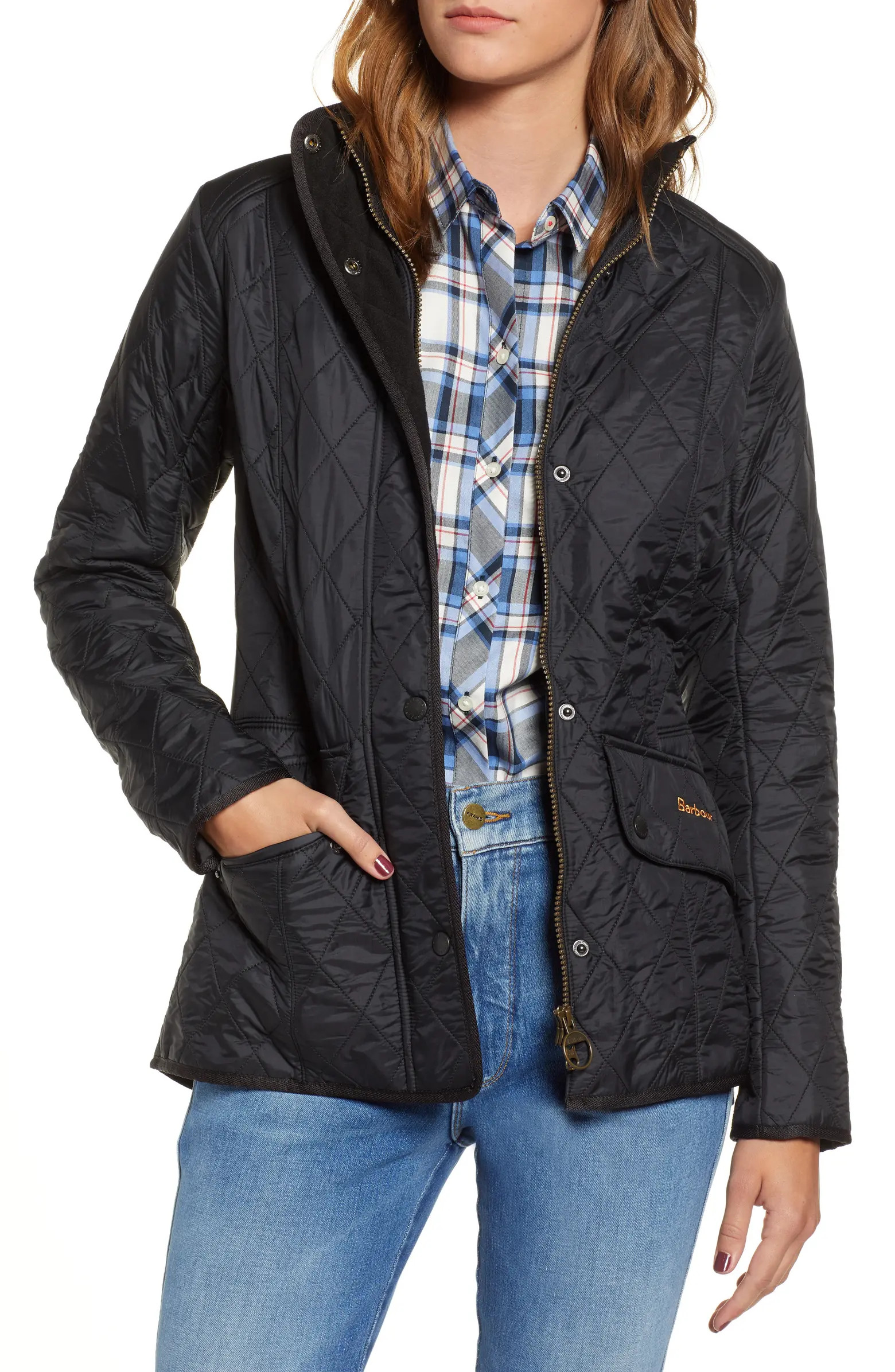Barbour Cavalry Fleece Lined Quilted Jacket | Nordstrom | Nordstrom