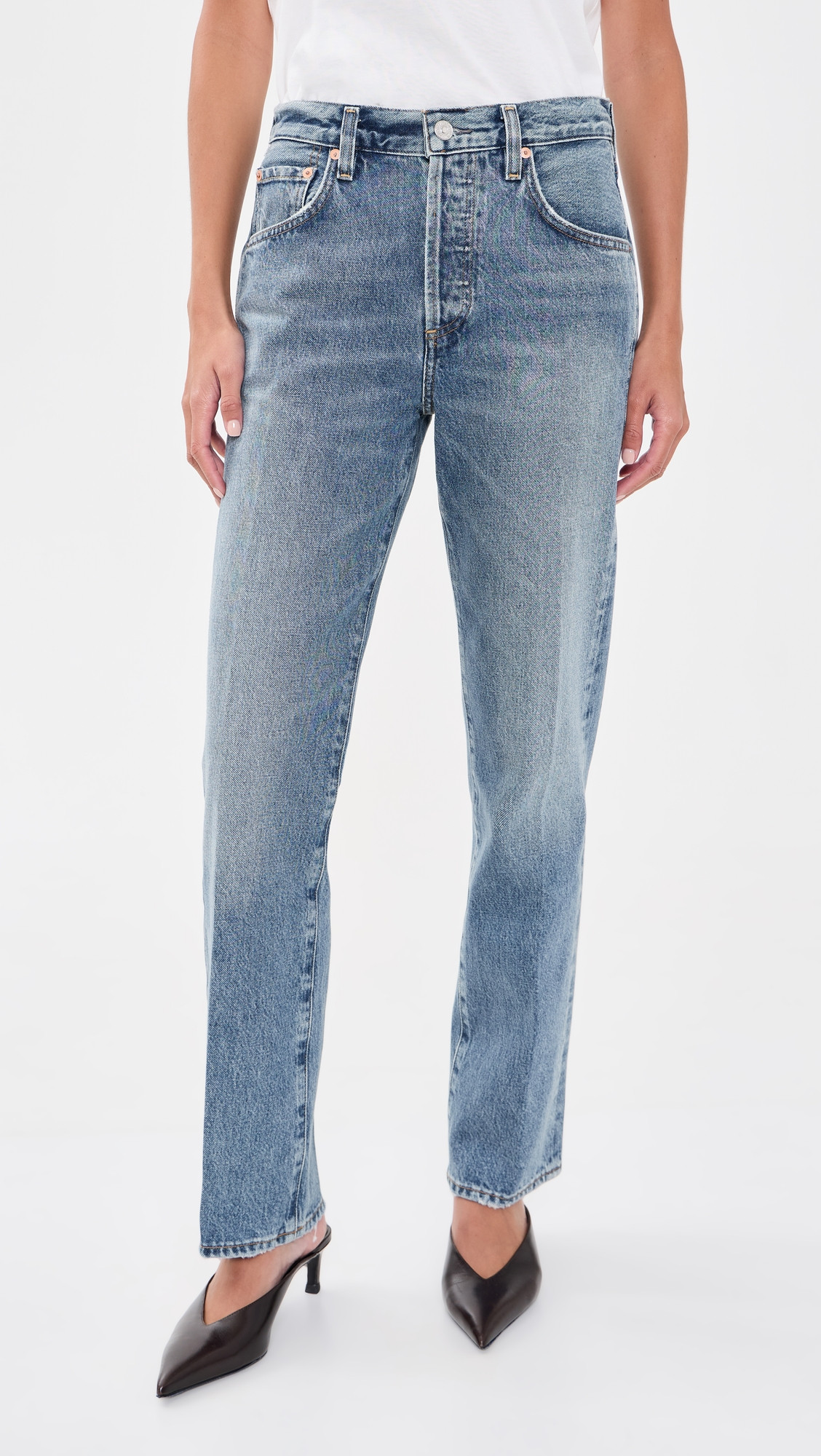 Citizens of Humanity 90s French Straight Jeans Dirty Martini 27 | Shopbop