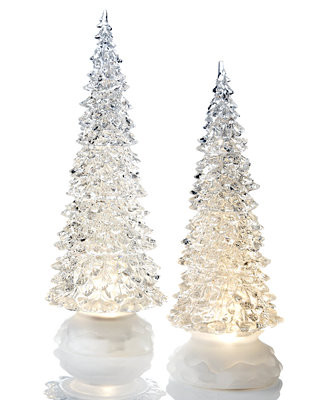 Napco LED Christmas Trees Christmas Decoration - Set of 2 - Macy's | Macy's