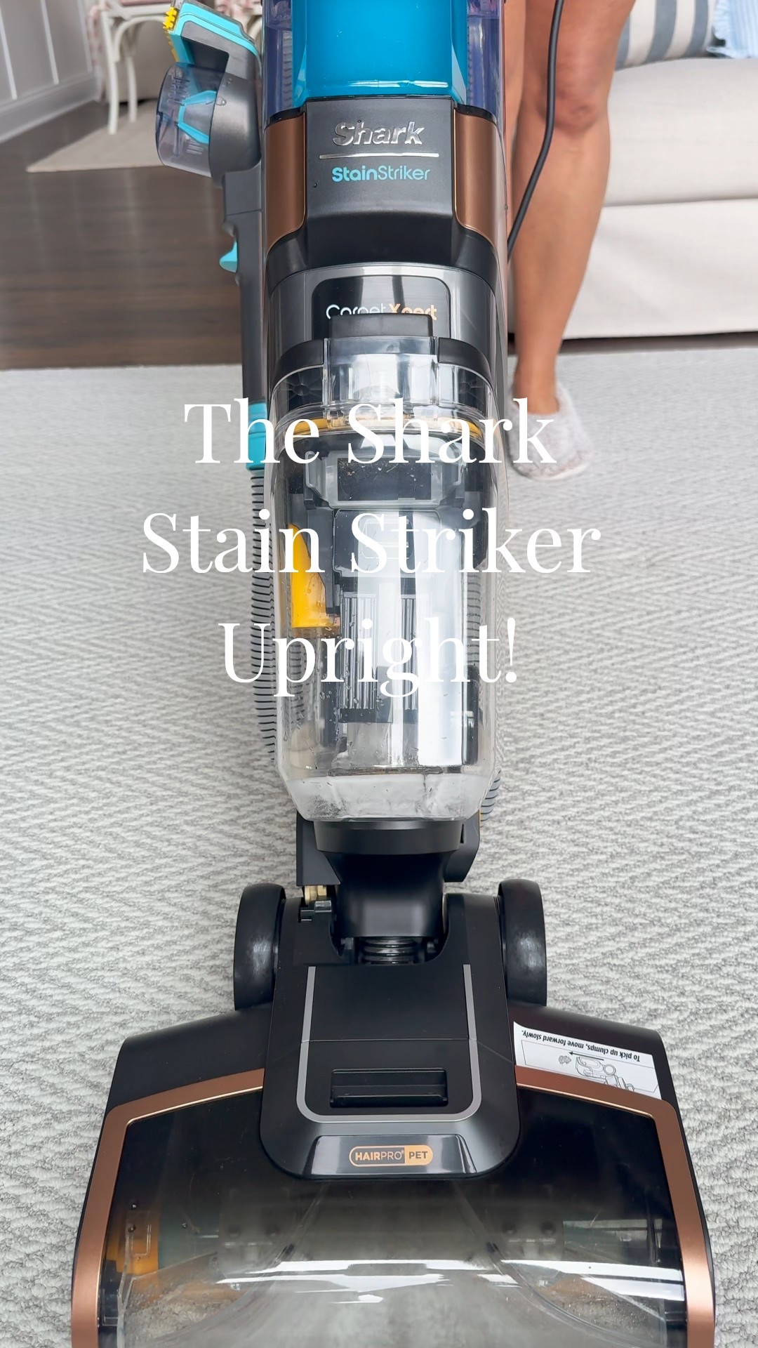 My new Shark Stain Striker upright cleaner! It’s the big version of the portable upholstery machine that we all know and love! Available now from QVC and it’s on deal! #loveqvc #ad New customers can use code WELCOME20 for $20 off $40+ for a limited time. Also linking my other favorite Shark cleaning machines  

#LTKSaleAlert #LTKHome