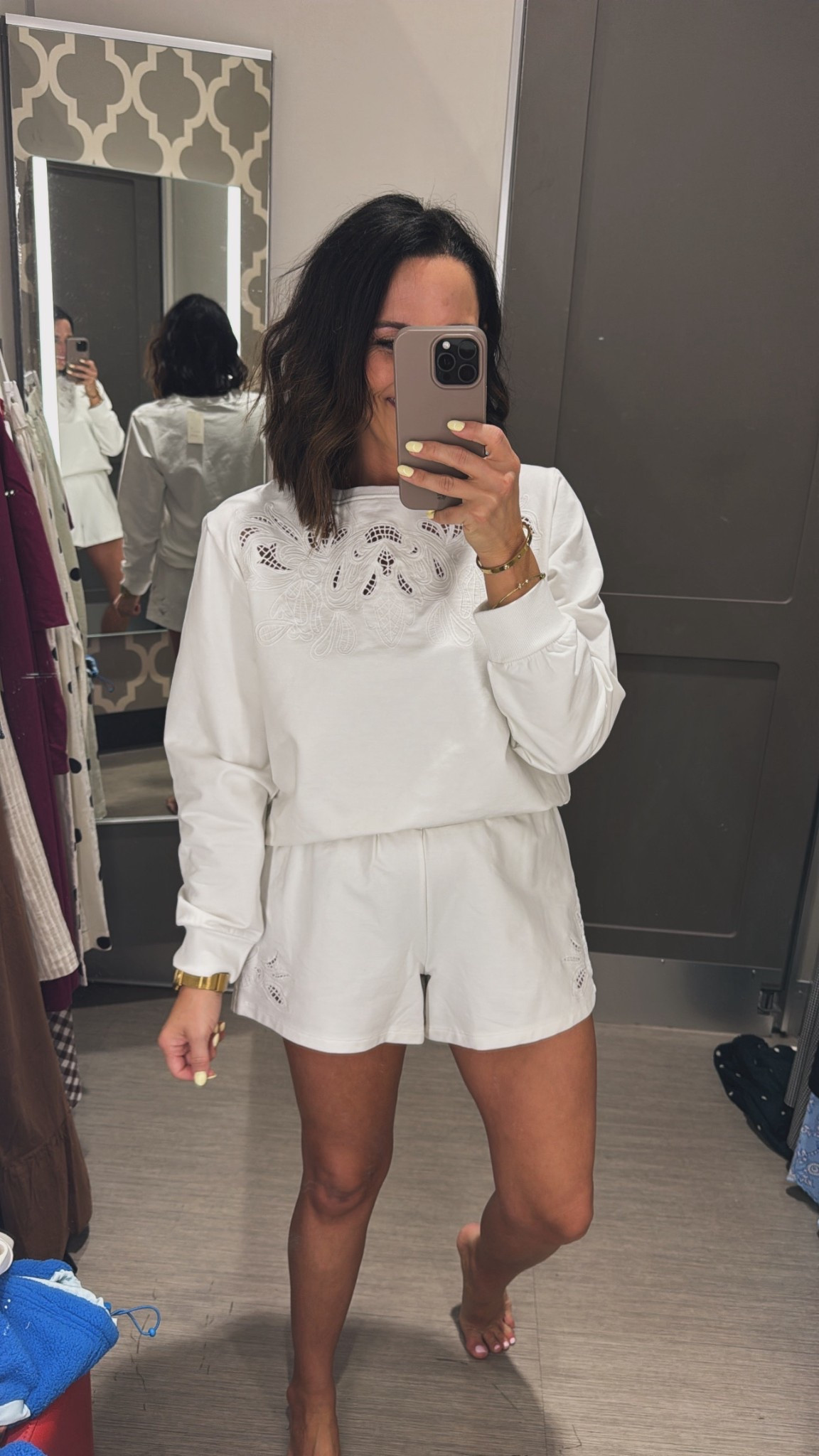 If you love an easy throw-on outfit… this set 🤍 It’s comfy but still looks put together, and I love the eyelet details.

#targetfashion #casualchic #springstyle #everydayoutfit #ltkoutfits #ltkstyle

#LTKmomlife #LTKPetite #LTKOver40