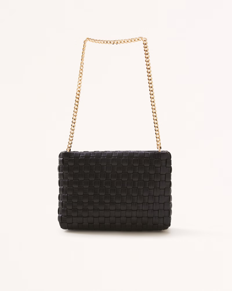 Women's Mini Vegan Leather Chain Bag | Women's New Arrivals | Abercrombie.com | Abercrombie & Fitch (US)