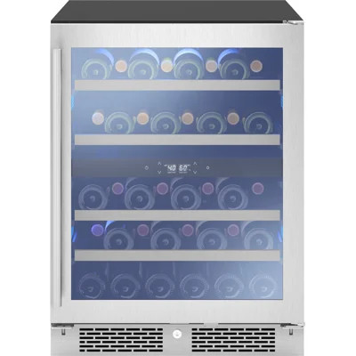 Zephyr Presrv 24 in. 37 Bottle Dual Zone ADA Wine Cooler | Wayfair North America