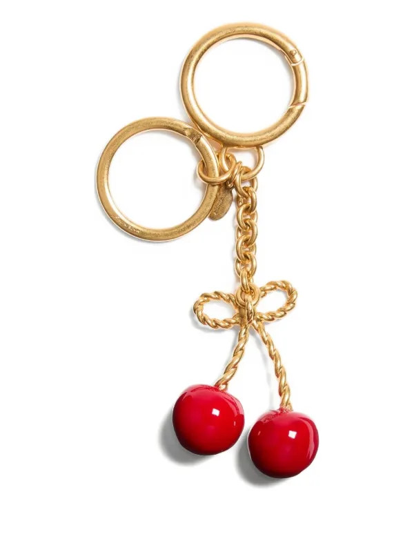 Valentino Garavani Chez Bag Charm | Red | FARFETCH | Farfetch Global