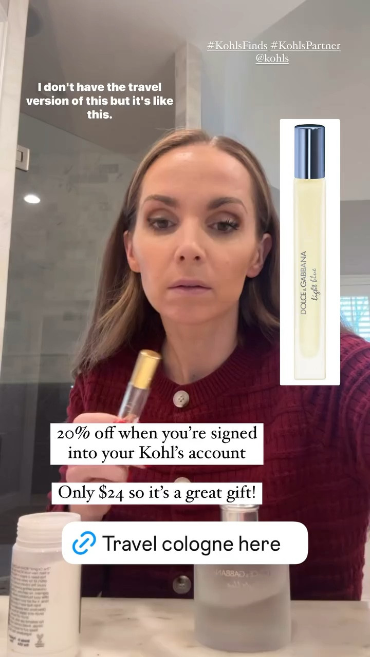 Mini cologne from @kohls gift idea for men // my very favorite cologne 

#LTKGiftGuide #LTKHoliday #LTKMens