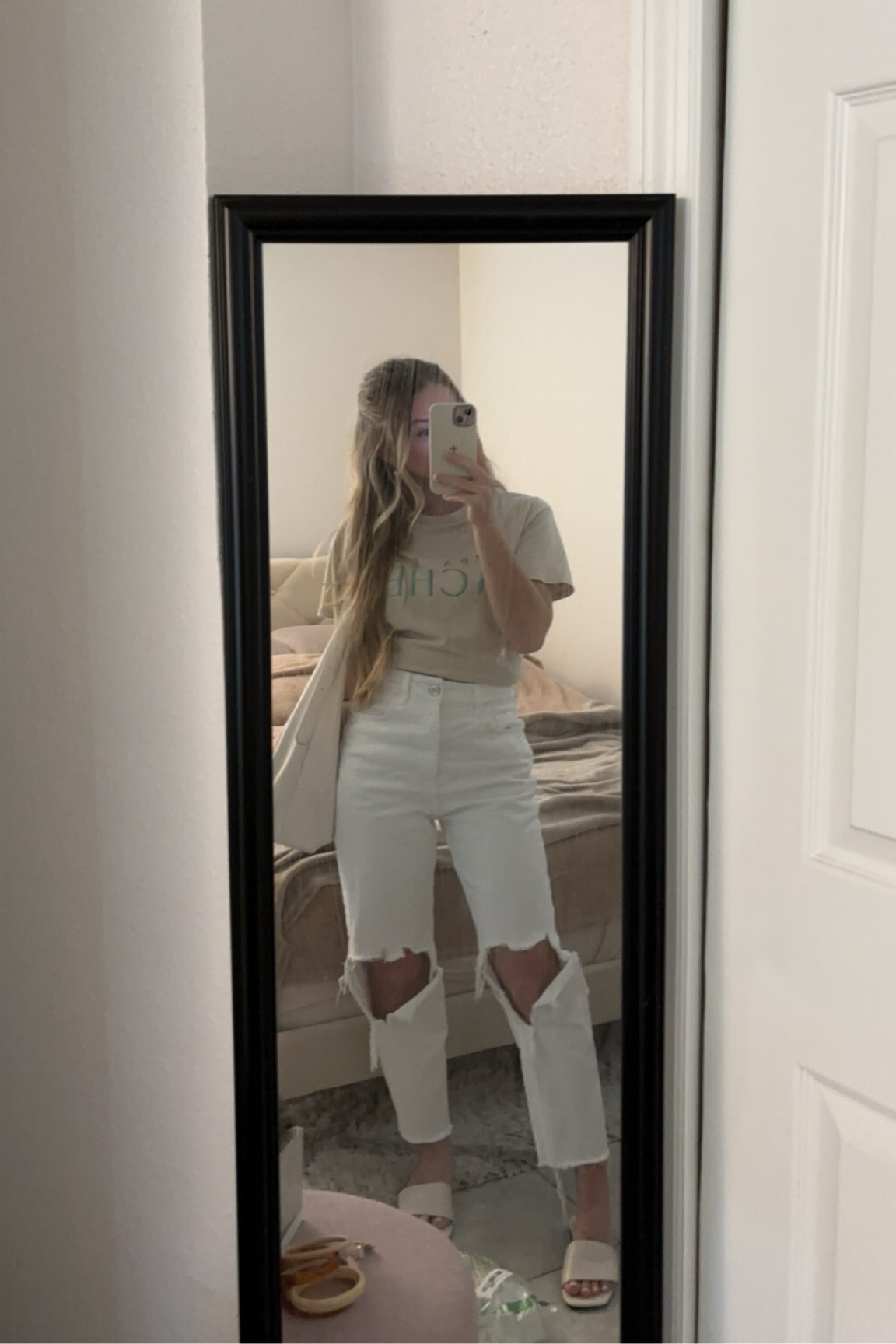 Casual white jeans summer outfit🤍

#LTKSeasonal #LTKootd #LTKdayinmylife
