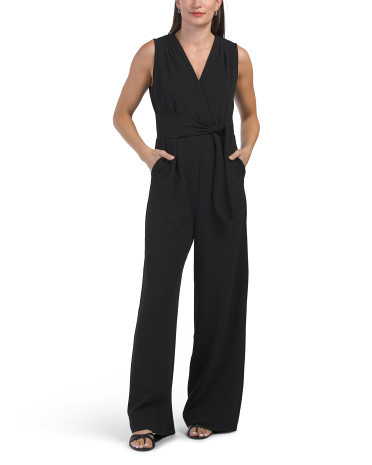 Tie Waist Jumpsuit | TJ Maxx