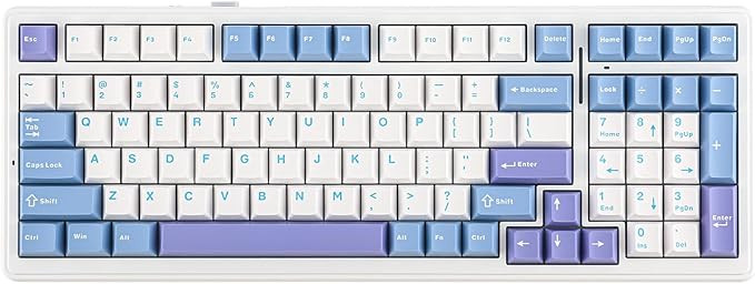 EPOMAKER x Aula F99 Wireless Mechanical Keyboard, Hot Swappable Gasket Custom Gaming Keyboard wit... | Amazon (US)