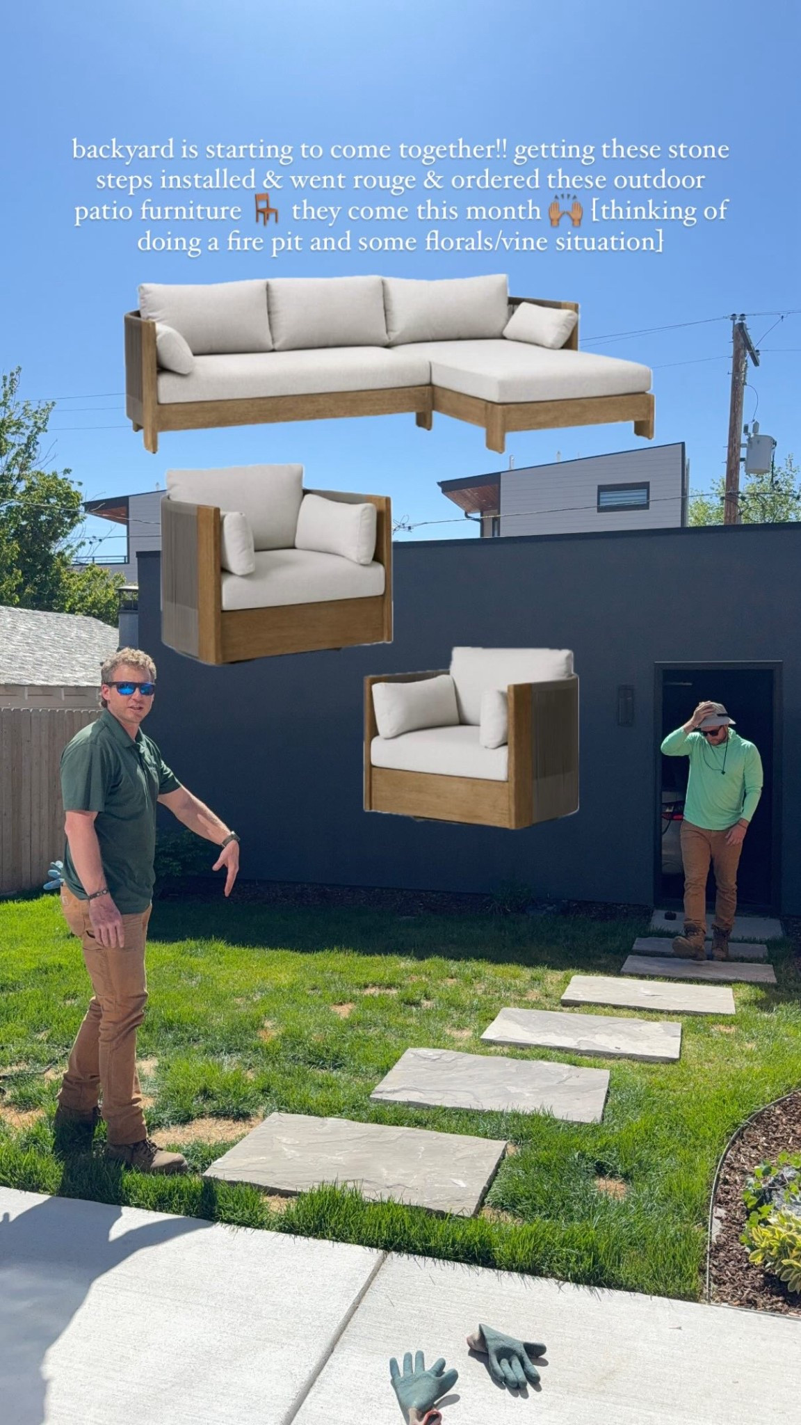 West Elm backyard summer outdoor patio home furniture 

#LTKSeasonal #LTKHome #LTKParties