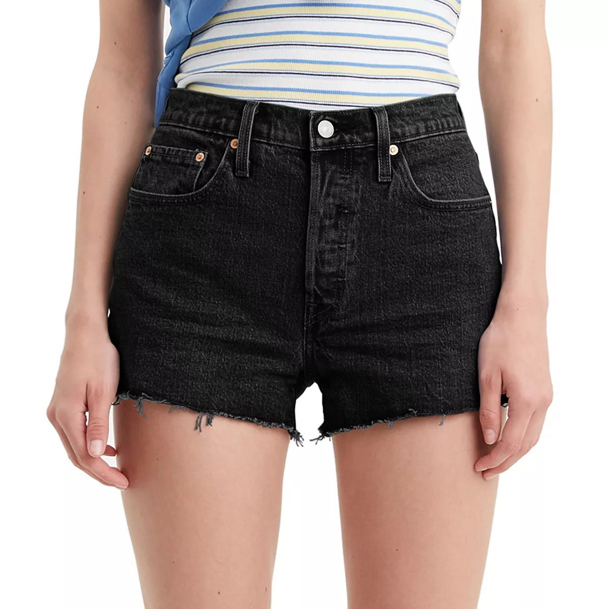 Women's Levi's® 501® Original Frayed Jeans Shorts | Kohl's
