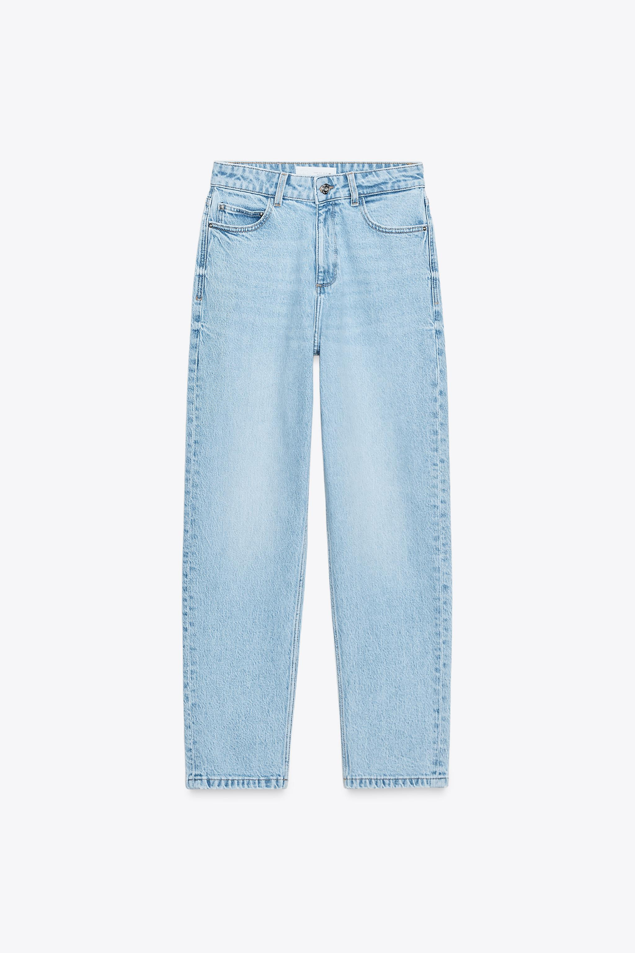 Z.01 HIGH WAIST COMFORT MOM FIT JEANS | Zara US