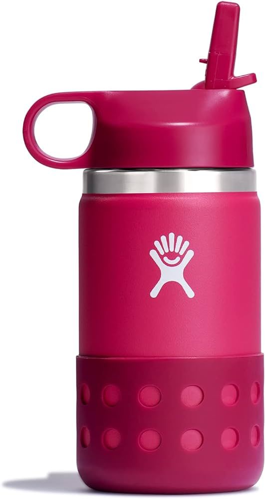 Hydro Flask Kids Wide Mouth Straw Cap And Boot | Amazon (US)