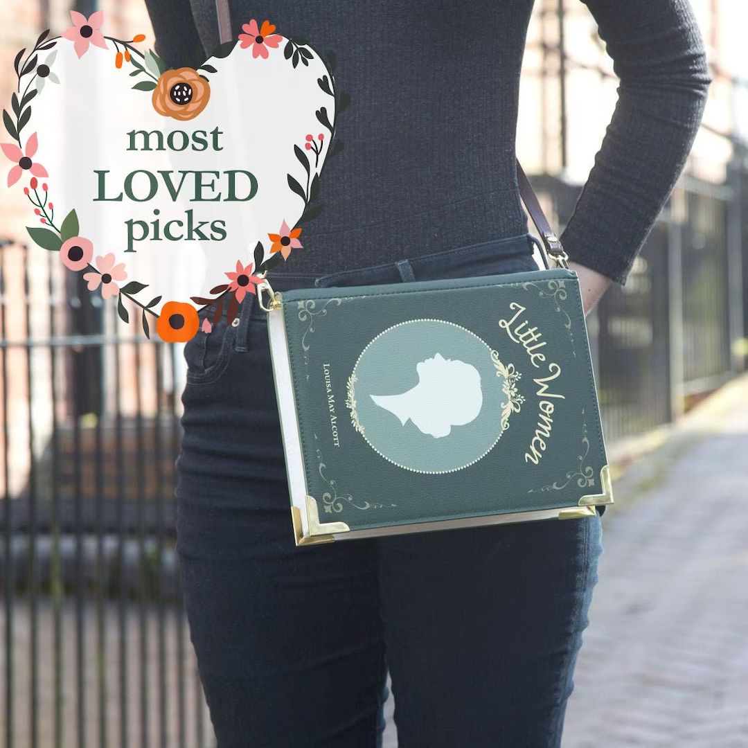 Little Women Book Purse Handbags for Women Gift for Her - Etsy | Etsy (US)