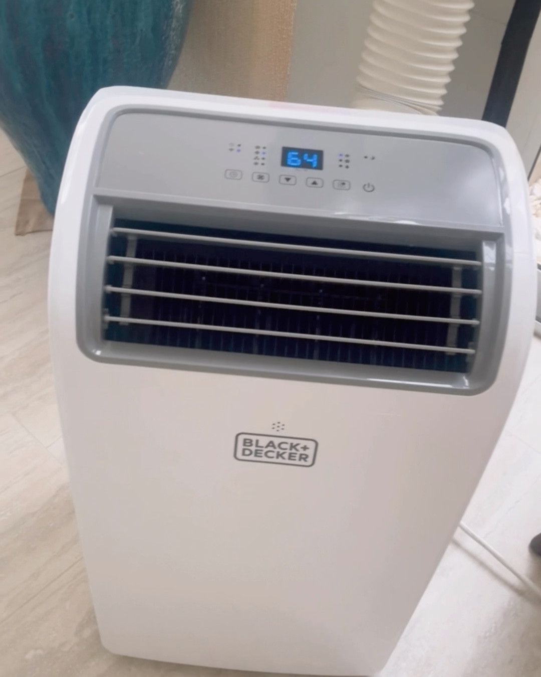 Black & Decker is top rated but more $$$’s than the Hisense. They are both good. 
BLACK+DECKER Smart Portable Air Conditioner, 14,000 BTU (10,200 BTU SACC) for Rooms up to 700 Sq. Ft., Smart Portable AC with Follow Me Remote and Window Kit, BPACT14WT, White

On loan - Hisense 12000-BTU DOE 115-Volt White Vented Wi-Fi enabled Portable Air Conditioner AP1222CW1W


#LTKHome