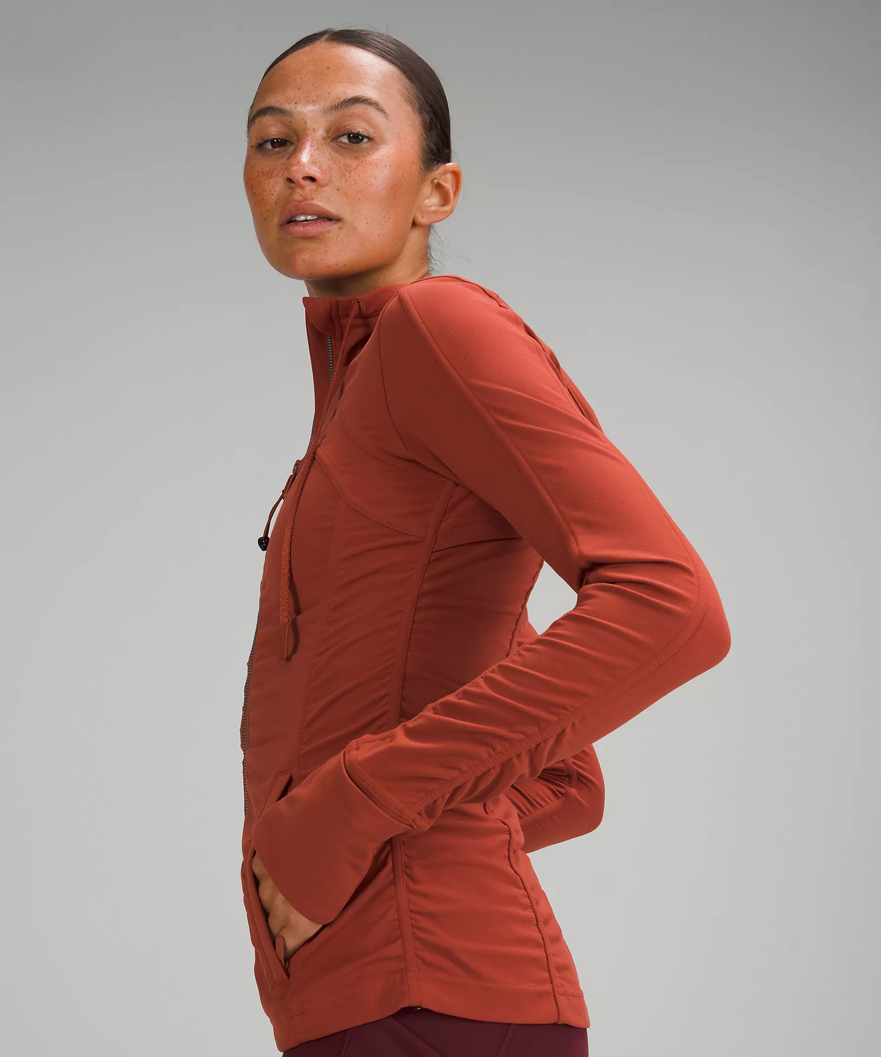 Nulu Hooded Define Jacket Ruched | Lululemon (US)