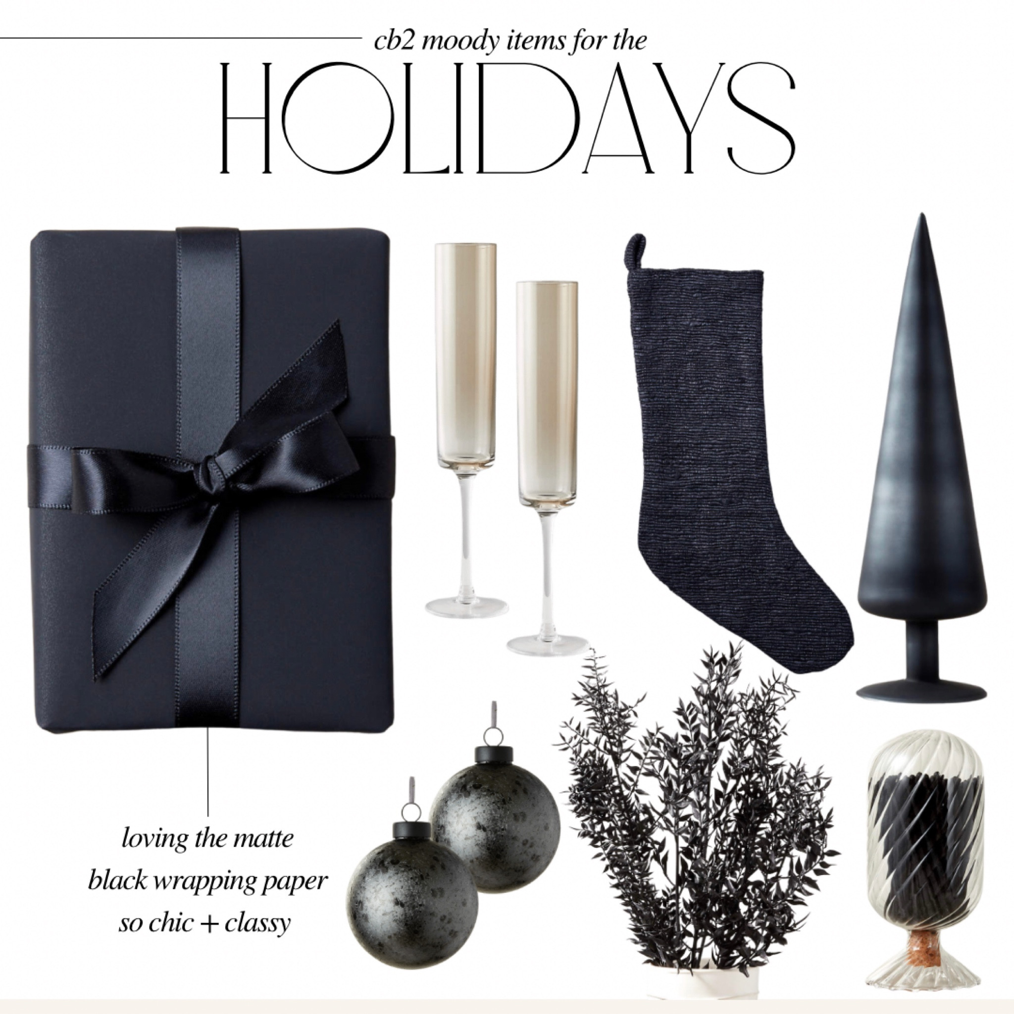 Matte Black Wrapping Paper + … curated on LTK
