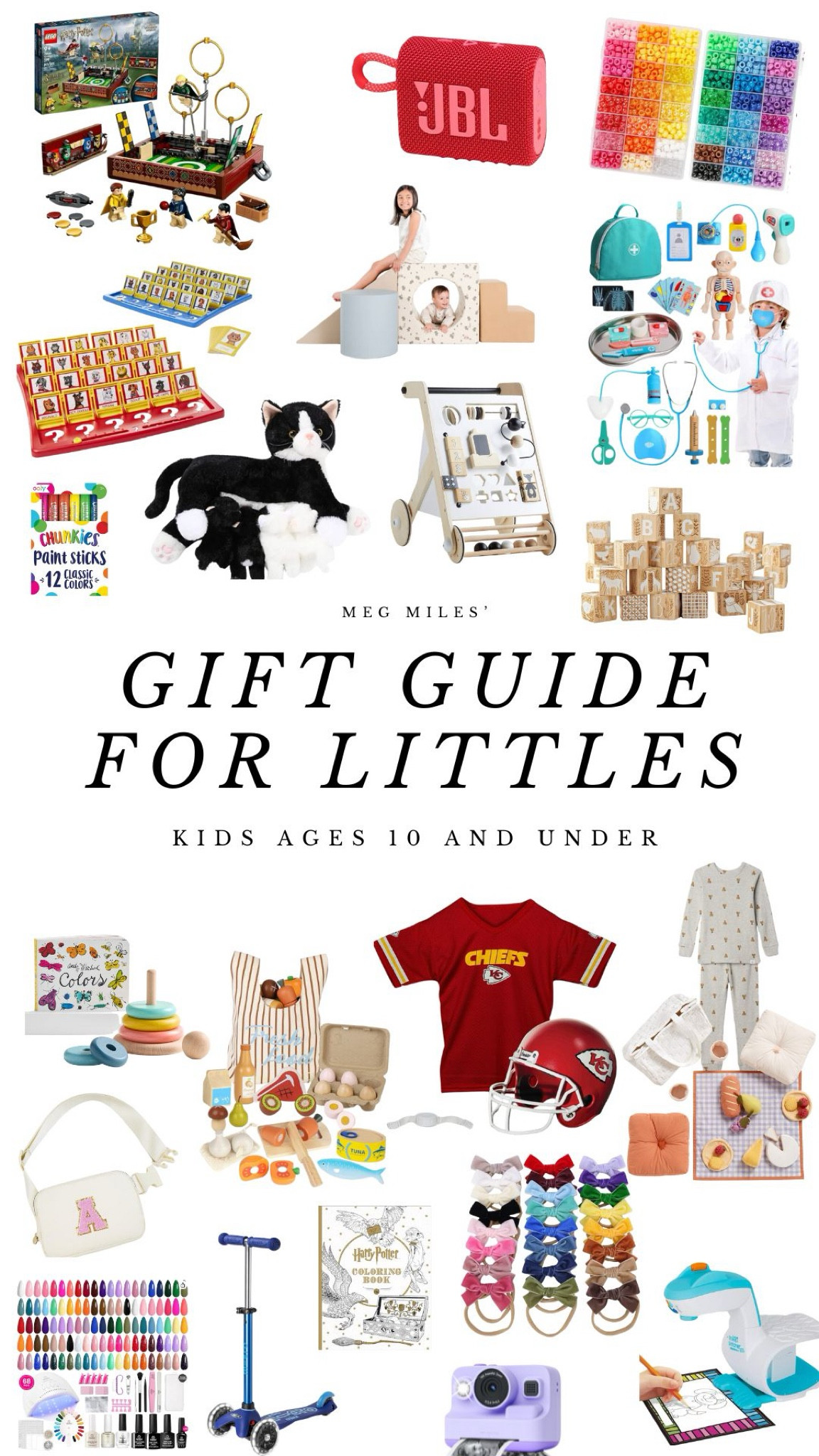 GIFT GUIDE FOR LITTLES (kids ages 10 and under) 

#LTKBaby #LTKKids #LTKGiftGuide