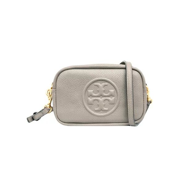 Tory Burch Perry Grey Bombe Camera Bag - Walmart.com | Walmart (US)