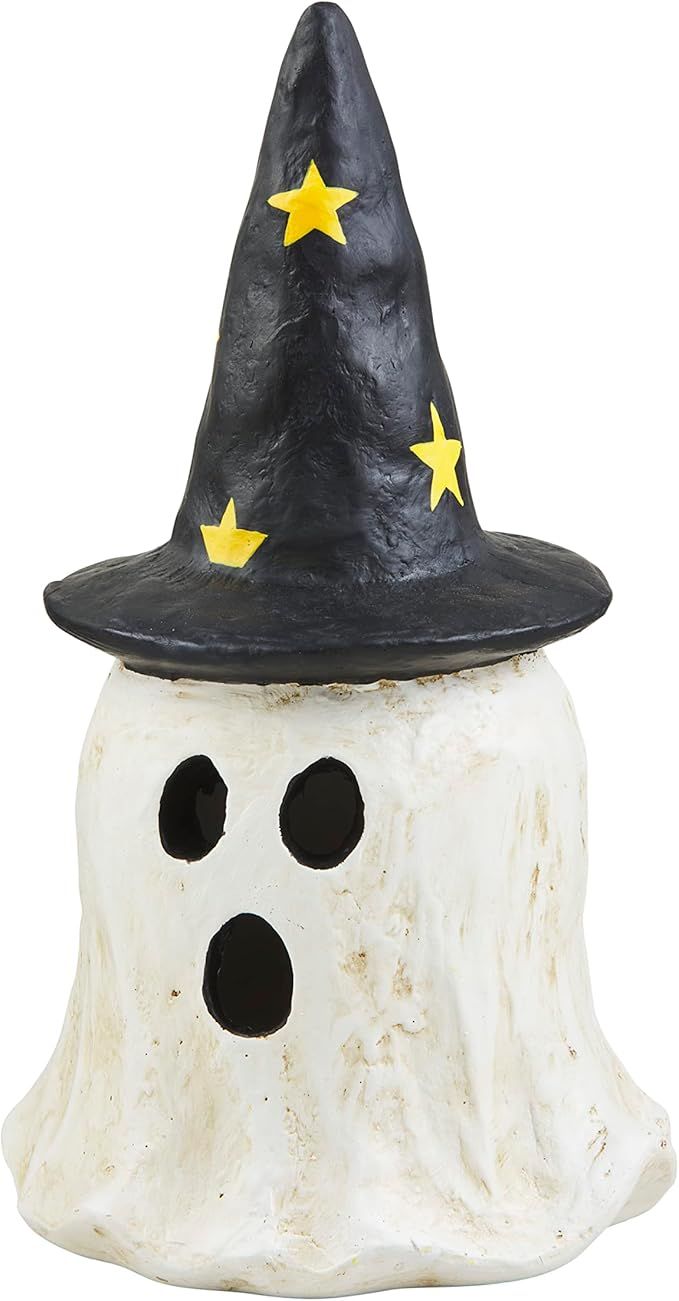 Mud Pie Witch Lantern, Black Ghost, 10" x 5" | Amazon (US)