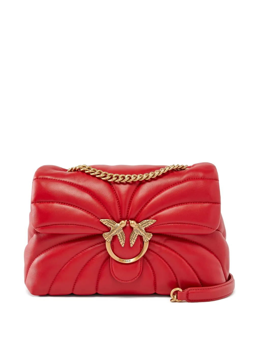 PINKO Love Puff Cross Body Bag  | Red | FARFETCH | Farfetch Global