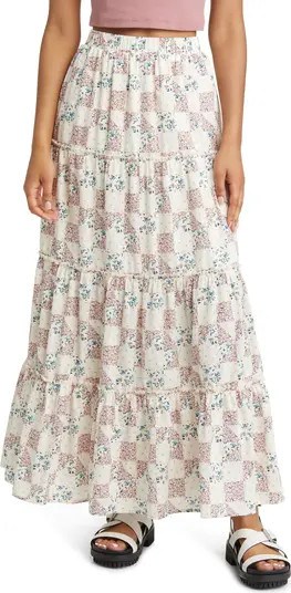 Tiered Cotton Maxi Skirt | Nordstrom