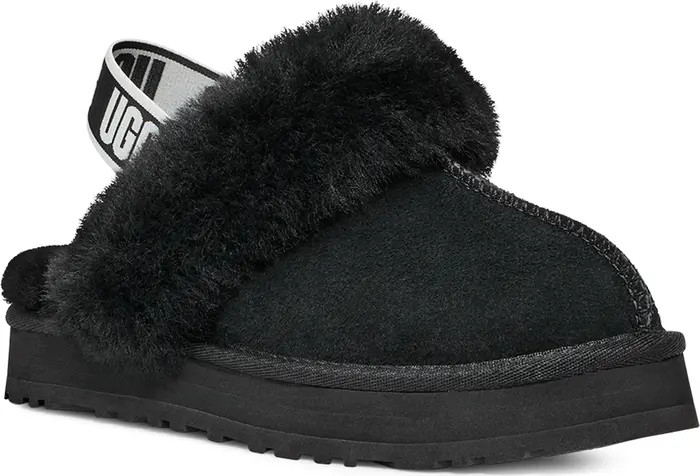 Kids' Funkette Genuine Shearling Slipper | Nordstrom