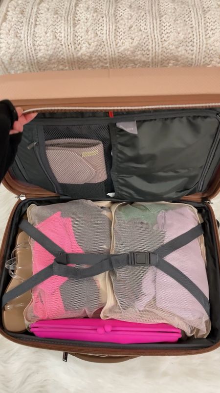 Travel packing essentials: packing cubes, toiletry bag, jewelry organizer, suitcase #travelessentials #packing #suitcase #amazon

#LTKtravel #LTKVideo #LTKitbag