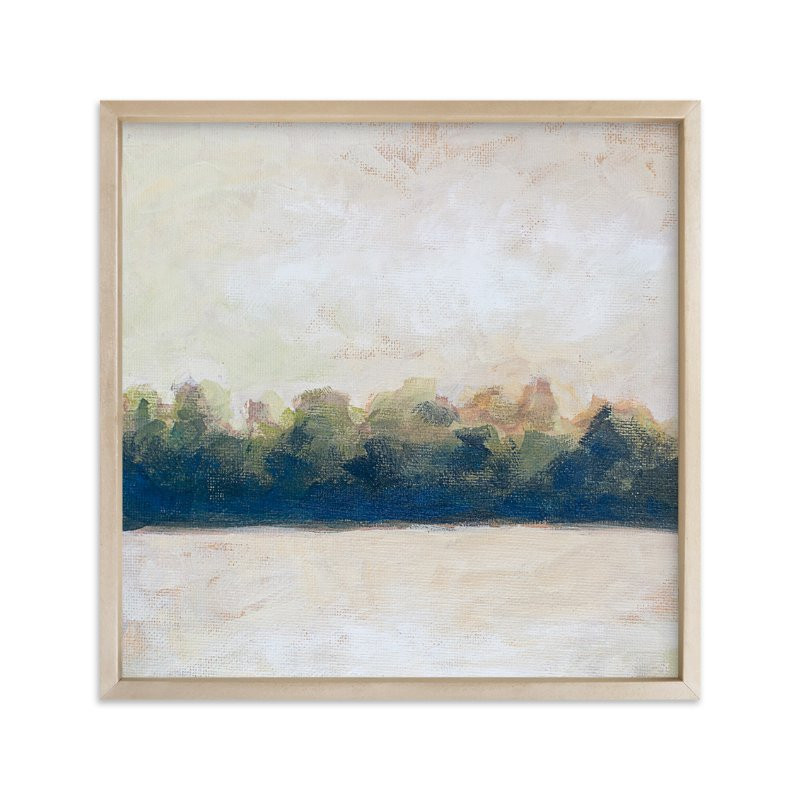 "Saint Josephs Lake" - Painting Art Print by Lorent and Leif. | Minted