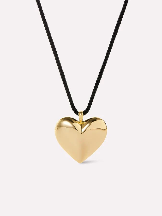 Gold Heart Necklace - Vera | Ana Luisa