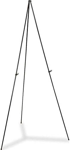 Lightweight Steel Telescoping Display Easel, 65 Inches (Instant Easel, Black) | Amazon (US)