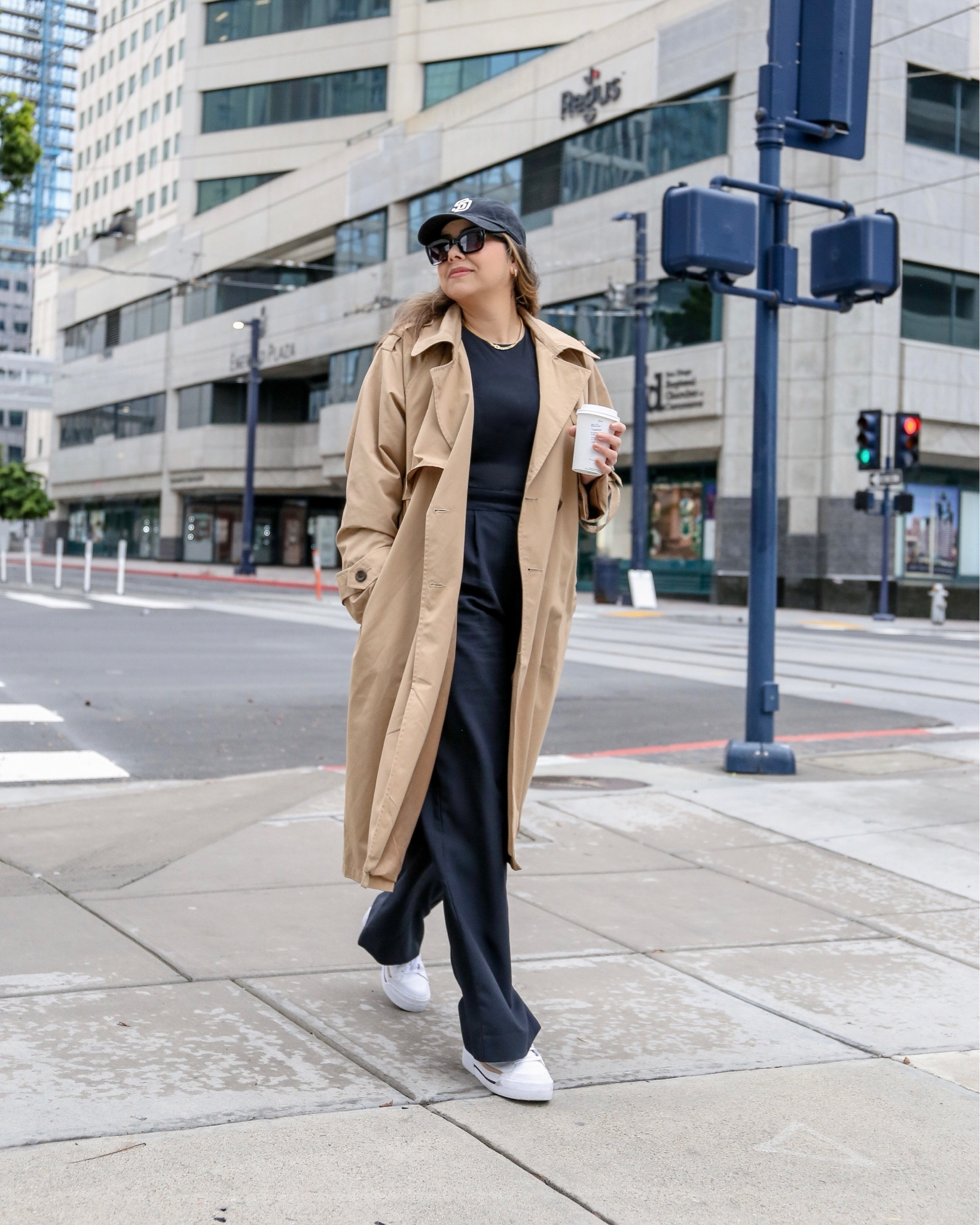 fall outfit idea, fall trench coat, abercrombie trench, black wide leg trousers 

#LTKstyletip #LTKmidsize #LTKSeasonal