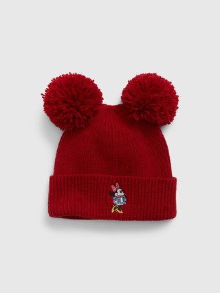 babyGap | Disney Minnie Mouse Double Pom Beanie | Gap (US)